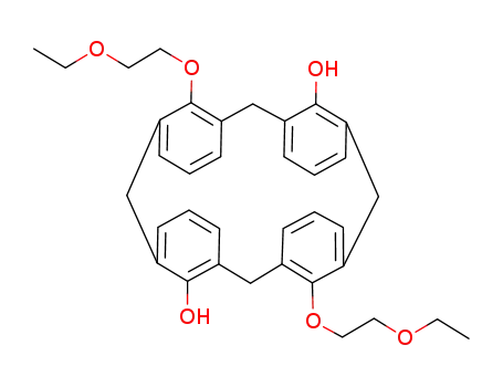 5,17-dibromo-25,27-bis(2-ethoxyethoxy)calix[4]arene