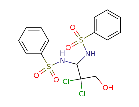 3-hydroxy-2,2-dichloro-1,1-di(N-benzenesulfonamide)propane