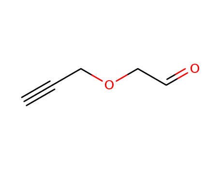 Molecular Structure of 801294-16-6 (Acetaldehyde, (2-propynyloxy)-)