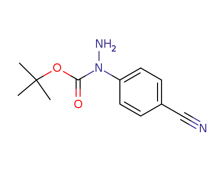 N-(4-Cyano-phenyl)-hydrazinecarboxylic Acid tert-butyl Ester