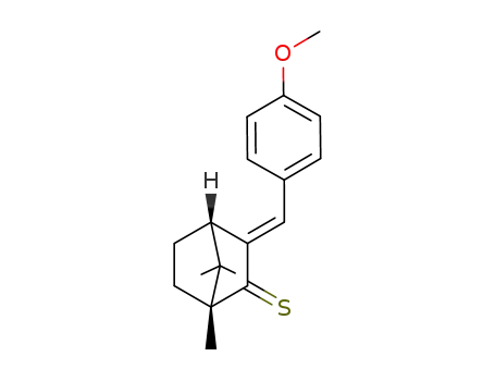 (1R,4S)-3-[1-(4-Methoxy-phenyl)-meth-(E)-ylidene]-1,7,7-trimethyl-bicyclo[2.2.1]heptane-2-thione