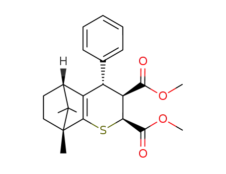 (1R,4S,5S,6S,8S)-1,11,11-Trimethyl-6-phenyl-3-thia-tricyclo[6.2.1.02,7]undec-2(7)-ene-4,5-dicarboxylic acid dimethyl ester