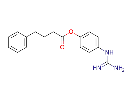 4-phenyl-butyric acid 4-guanidino-phenyl ester