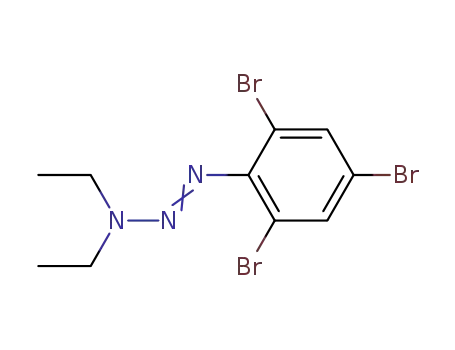 Molecular Structure of 401631-91-2 (1-Triazene, 3,3-diethyl-1-(2,4,6-tribromophenyl)-)