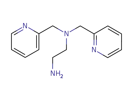 Molecular Structure of 189440-33-3 (1,2-Ethanediamine, N,N-bis(2-pyridinylmethyl)-)