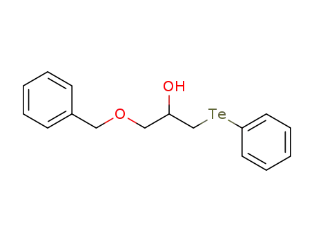 Molecular Structure of 396714-80-0 (2-Propanol, 1-(phenylmethoxy)-3-(phenyltelluro)-)