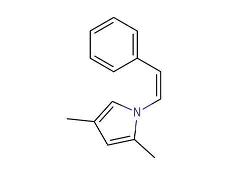 2,4-dimethyl-1-[(Z)-2-phenylethenyl]-1H-pyrrole