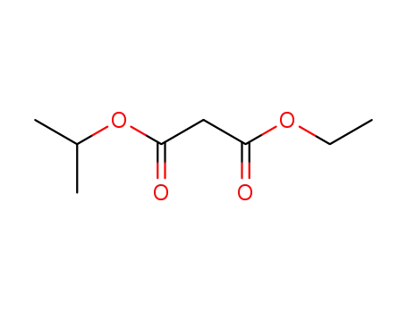 Molecular Structure of 50780-97-7 (Propanedioic acid, ethyl 1-methylethyl ester)