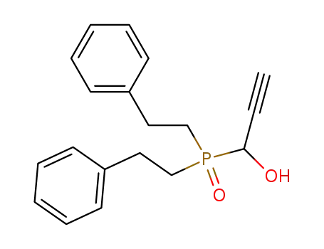 1-(diphenethylphosphoryl)-2-propyn-1-ol