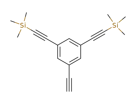 3,5-bis(trimethylsilylethynyl)-1-ethynylbenzene