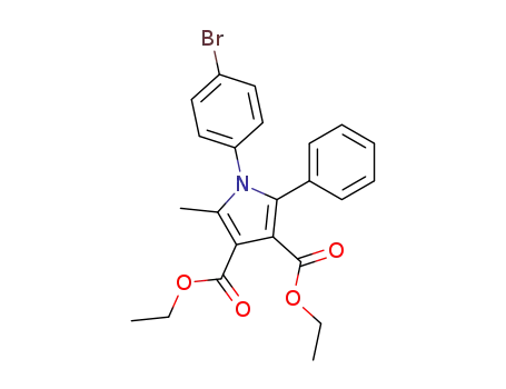 1-(p-bromophenyl)-3,4-diethoxycarbonyl-2-methyl-5-phenylpyrrole