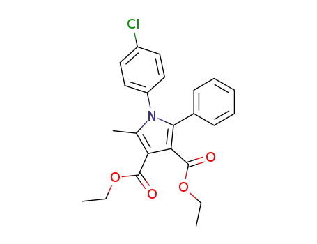 1-(p-chlorophenyl)-3,4-diethoxycarbonyl-2-methyl-5-phenylpyrrole
