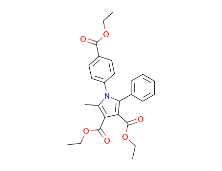 3,4-diethoxycarbonyl-1-(p-ethoxycarbonylphenyl)-2-methyl-5-phenylpyrrole