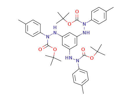 N'-[3,5-bis(N'-tert-butoxycarbonyl-N'-p-tolylhydrazino)phenyl]-N-p-tolylhydrazinecarboxylic acid tert-butyl ester