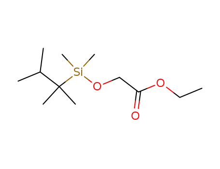 Acetic acid, [[dimethyl(1,1,2-trimethylpropyl)silyl]oxy]-, ethyl ester