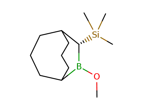 (-)-(10R)-B-methoxy-10-trimethylsilyl-9-borabicyclo[3.3.2]decane