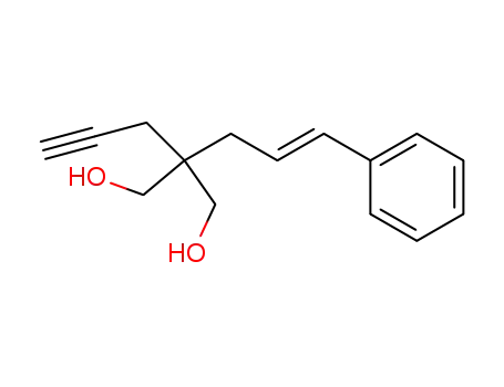 2-((E)-3-Phenyl-allyl)-2-prop-2-ynyl-propane-1,3-diol