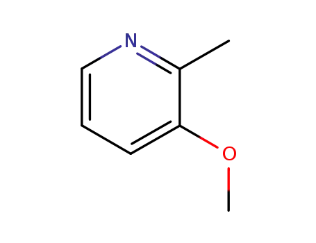 Molecular Structure of 26395-26-6 (3-methoxy-2-methylpyridine)