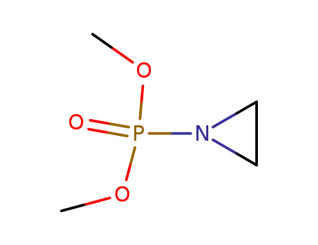 Molecular Structure of 469-47-6 (Phosphonic acid, 1-aziridinyl-, dimethyl ester)