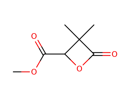 3,3-dimethyl-4-oxo-oxetane-2-carboxylic acid methyl ester