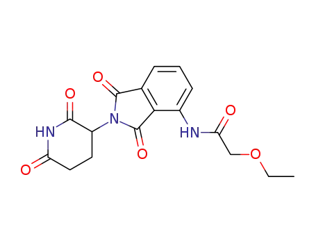 N-[2-(2,6-dioxo-piperidin-3-yl)-1,3-dioxo-2,3-dihydro-1H-isoindol-4-yl]-2-ethoxy-acetamide