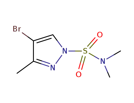 4-bromo-3-methyl-pyrazole-1-sulphonic acid dimethylamide