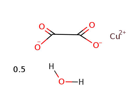 copper(II) oxalate hemihydrate