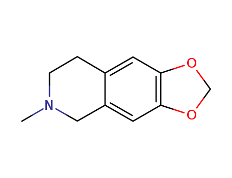 1,3-Dioxolo[4,5-g]isoquinoline, 5,6,7, 8-tetrahydro-6-methyl-