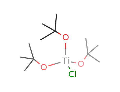 Molecular Structure of 5915-86-6 (Titanium, chlorotris(1,1-dimethylethoxy)-)
