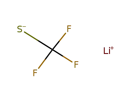 Molecular Structure of 65844-06-6 (Methanethiol, trifluoro-, lithium salt)