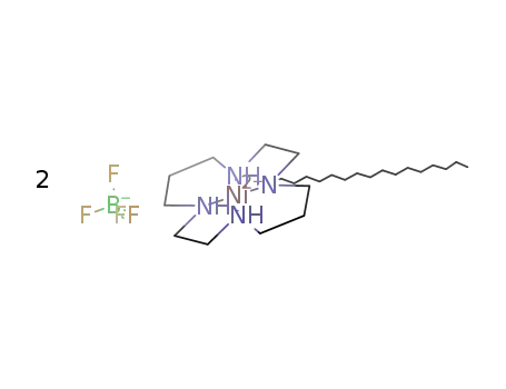 (1-hexadecyl-1,4,8,11,-tetra-azacyclotetradecane)nickel(II) tetrafluoroborate