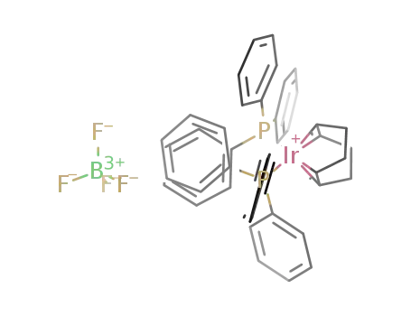 bis(triphenylphosphine)(cycloocta-1,5-diene)iridium(I) tetrafluoroborate