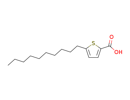 2-Thiophenecarboxylic acid, 5-decyl-