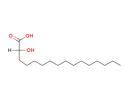 Molecular Structure of 764-67-0 (2-HYDROXYHEXADECANOIC ACID)