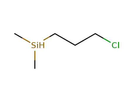 Molecular Structure of 18157-31-8 (Silane, (3-chloropropyl)dimethyl-)
