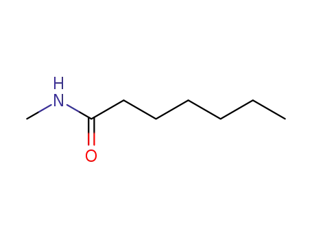 Molecular Structure of 3400-24-6 (N-Methylheptanamide)