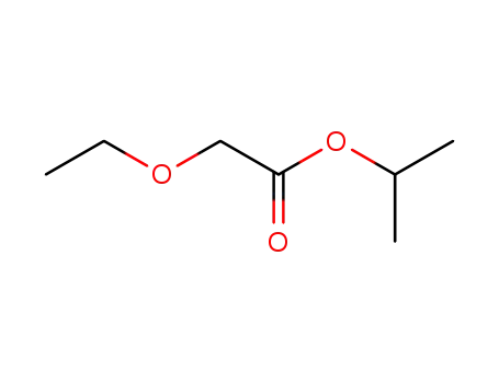 Molecular Structure of 54063-13-7 (Ethoxyacetic acid 1-methylethyl ester)