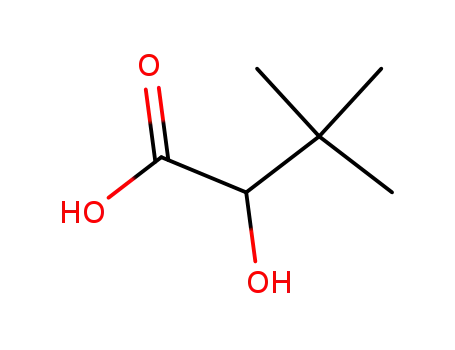 Molecular Structure of 4026-20-4 (2-hydroxy-3,3-dimethylbutyric acid)