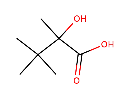 Molecular Structure of 4026-21-5 (2-hydroxy-2,3,3-trimethylbutanoic acid)