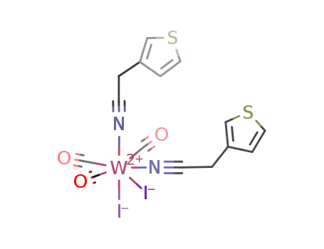 WI2(CO)3(thiophene-3-acetonitrile)2