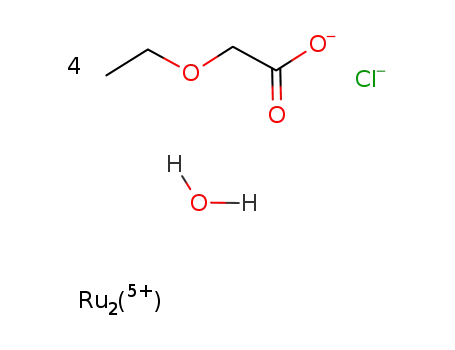 Ru2Cl(μ-2-ethoxyacetate)4 * H2O