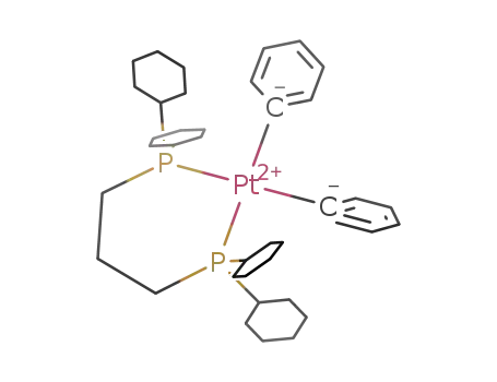 [Pt(C6H5)2(di(cyclohexylphosphino)propane)]