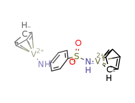N-(η(5)-cyclopentadienylvanadio)-p-(η(5)-cyclopentadienylvanadioamino)benzenesulfonamide