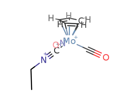 [(η5-cyclopentadienyl)Mo(nitrosyl)(carbonyl)(CNC2H5)]