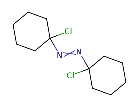 Molecular Structure of 57908-42-6 (Diazene, bis(1-chlorocyclohexyl)-)