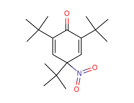 2,4,6-tri-t-butyl-4-nitrocyclohexa-2,5-dien-1-one