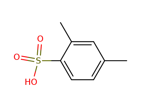Molecular Structure of 88-61-9 (2,4-Dimethylbenzenesulfonic acid)