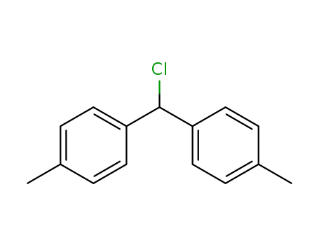 Molecular Structure of 13389-70-3 (BIS(4-METHYLPHENYL)METHYL CHLORIDE)