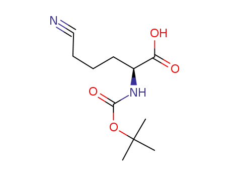 (S)-2-tert-butoxycarbonylamino-5-cyanopentanoic acid