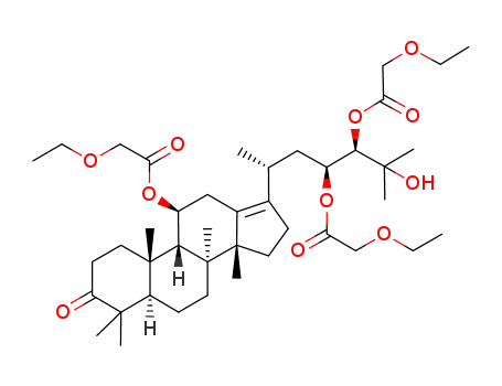 11,23,24-tri-O-2'-ethoxyacetyl-alisol A